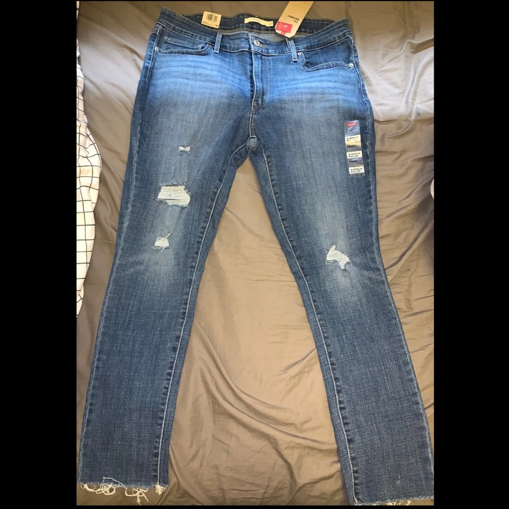 Levi 711 Skinny plus size jeans